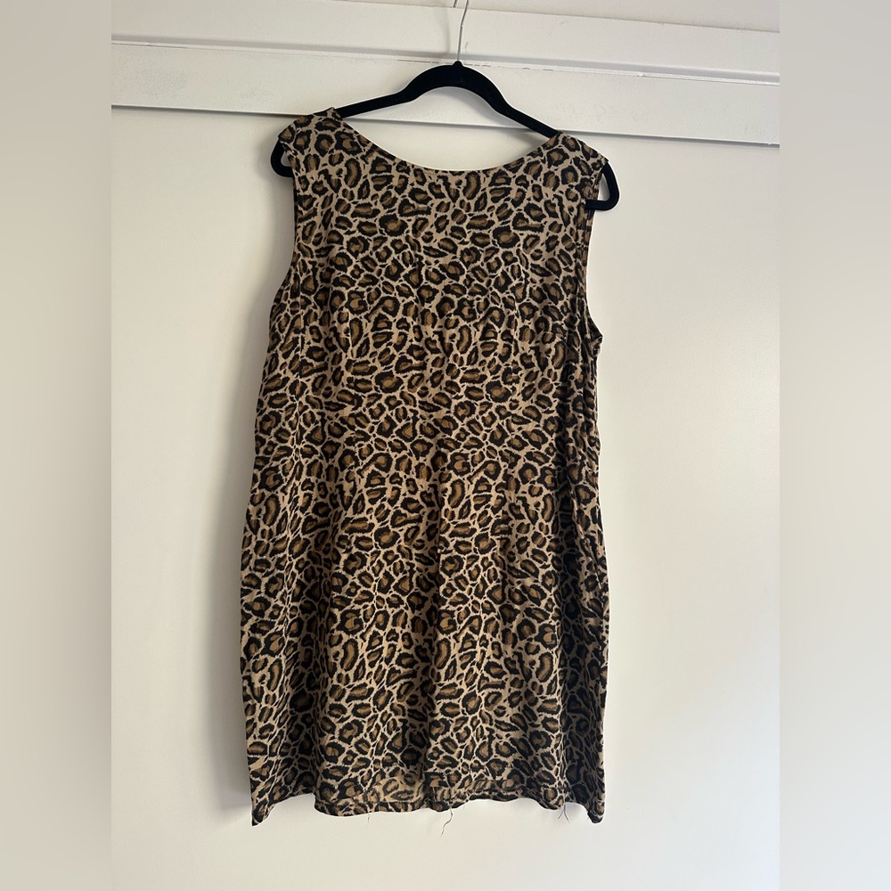 Vintage Sunshine Starshine Women's cheetah print Dress